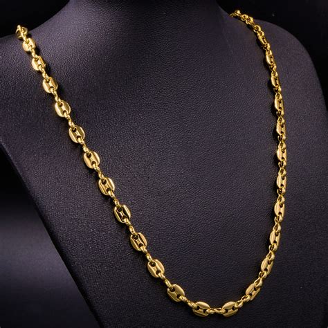 cadena gucci de oro para mujer|collares gucci precio.